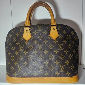 Authentic Louis Vuitton Monogram Alma MM with COA and dustbag